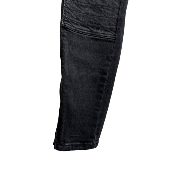 Free People Vintage Stretch Midnight Magic Jeans High Rise Skinny Leg Black 29 - Picture 6 of 16